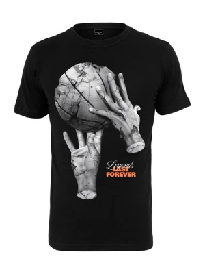 Obrázek produktu Mister Tee Tričko 'Ballin Hands'  šedá / jasně oranžová / černá