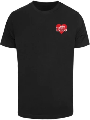 Obrázek produktu Mister Tee Tričko 'Bierherz'  krvavě červená / černá / bílá