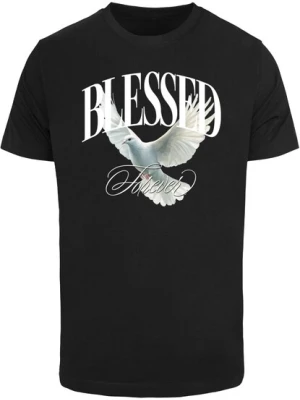 Obrázek produktu Mister Tee Tričko 'Blessed Forever'  šedá / černá / bílá