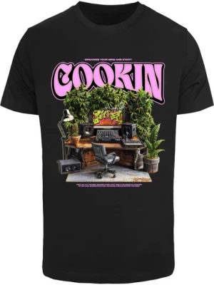 Obrázek produktu Mister Tee Tričko 'Cookin'  tmavě šedá / zelená / švestková / černá