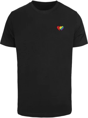 Obrázek produktu Mister Tee Tričko 'Double Hearts Pride'  mix barev / černá