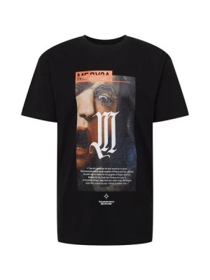 Obrázek produktu Mister Tee Tričko 'Dusa Painting'  námořnická modř / oranžová / černá / bílá