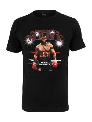 Obrázek produktu Mister Tee Tričko 'Dynamite Mike'  hnědá / krvavě červená / černá / bílá