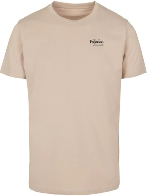 Obrázek produktu Mister Tee Tričko ' Espresso M Club'  písková / hnědá / černá