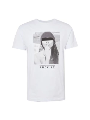 Obrázek produktu Mister Tee Tričko 'F#?KIT'  světle šedá / tmavě šedá / bílá