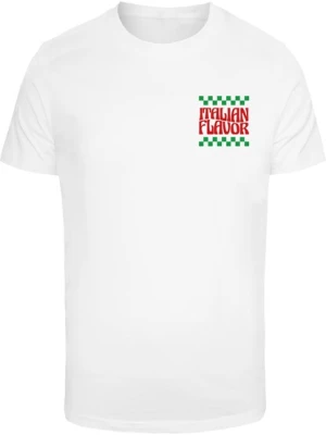 Obrázek produktu Mister Tee Tričko 'Flavor Italiano'  zelená / červená / bílá