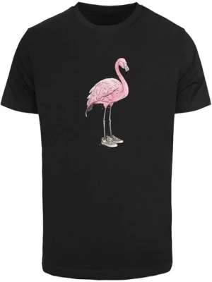 Obrázek produktu Mister Tee Tričko 'Fly-Mingo'  šedá / světle růžová / černá / offwhite