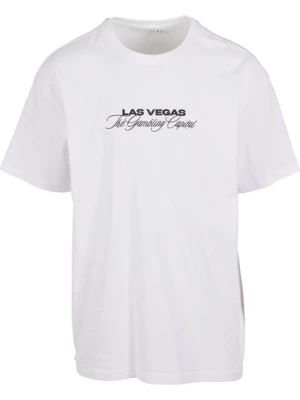 Obrázek produktu Mister Tee Tričko 'Gambling Capital'  zelená / černá / bílá