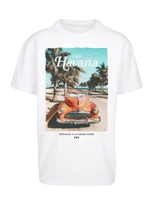 Obrázek produktu Mister Tee Tričko 'Havana Vibe'  cappuccino / olivová / nefritová / bílá