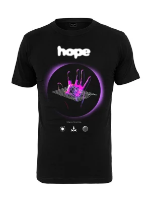 Obrázek produktu Mister Tee Tričko 'Hope'  fialová / černá / bílá
