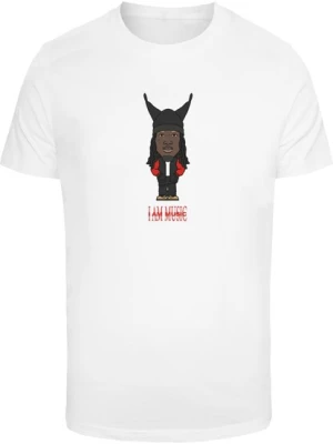 Obrázek produktu Mister Tee Tričko 'I Am Music'  starobéžová / červená / černá / bílá
