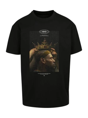 Obrázek produktu Mister Tee Tričko 'Kid from Akron'  hnědá / světle hnědá / černá / bílá