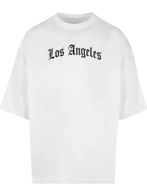 Obrázek produktu Mister Tee Tričko 'Los Angeles'  černá / bílá