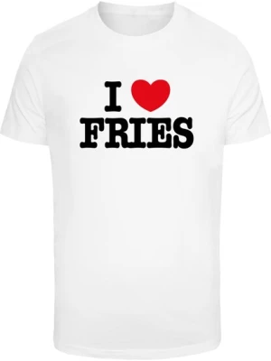 Obrázek produktu Mister Tee Tričko 'Love Fries'  červená / černá / bílá