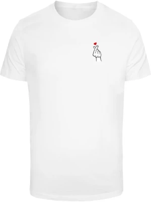 Obrázek produktu Mister Tee Tričko 'Love Sign 2.0'  červená / černá / bílá