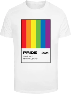 Obrázek produktu Mister Tee Tričko 'Many Colors Pride'  modrá / žlutá / tmavě fialová / tmavě červená / bílá