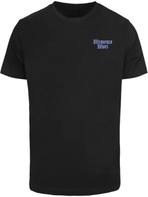 Obrázek produktu Mister Tee Tričko 'Memento Mori'  modrá / černá / bílá