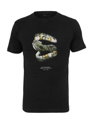Obrázek produktu Mister Tee Tričko 'Money Mouth'  zlatá / jablko / černá / bílá