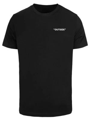 Obrázek produktu Mister Tee Tričko 'Outside'  černá / bílá