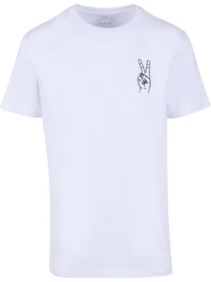 Obrázek produktu Mister Tee Tričko 'Peace Sign'  černá / bílá