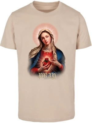 Obrázek produktu Mister Tee Tričko  písková / modrá / červená