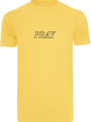 Obrázek produktu Mister Tee Tričko 'Pray Hands'  žlutá / černá