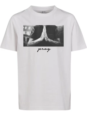Obrázek produktu Mister Tee Tričko 'Pray'  šedá / tmavě šedá / černá / offwhite