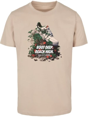 Obrázek produktu Mister Tee Tričko 'Root Deep'  písková / zelená / červená / bílá