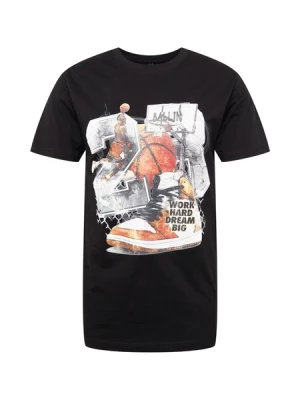 Obrázek produktu Mister Tee Tričko  šedá / oranžová / černá / bílá