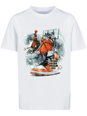 Obrázek produktu Mister Tee Tričko  šedá / oranžová / černá / bílá