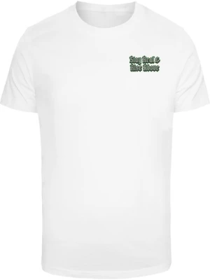 Obrázek produktu Mister Tee Tričko 'Stay Real & Rise Above'  světle šedá / tmavě zelená / černá / bílá