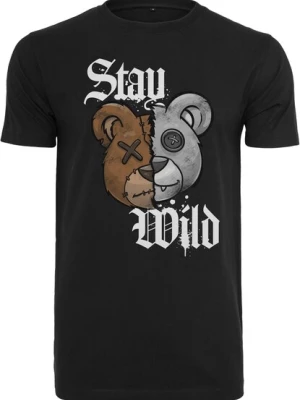 Obrázek produktu Mister Tee Tričko 'Stay Wild'  hnědá / šedá / černá / bílá