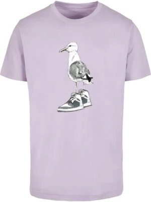 Obrázek produktu Mister Tee Tričko  světle fialová / černá / bílá