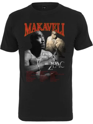 Obrázek produktu Mister Tee Tričko 'Tupac Makaveli'  šedá / světle červená / černá