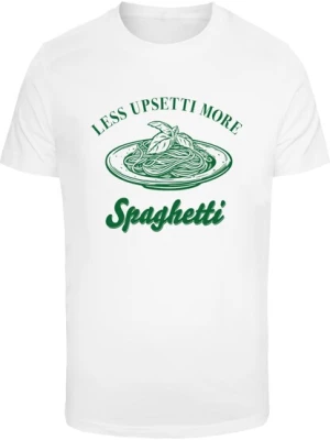 Obrázek produktu Mister Tee Tričko 'Upsetti Spaghetti'  zelená / bílá