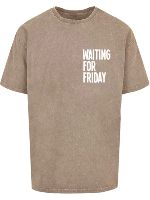 Obrázek produktu Mister Tee Tričko 'Waiting For Friday'  béžová / bílá