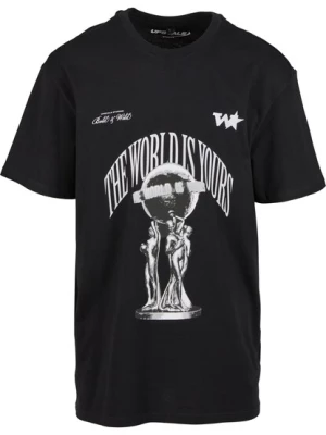 Obrázek produktu Mister Tee Tričko 'Your World'  černá / bílá