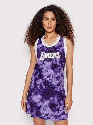 Obrázek produktu Mitchell & Ness Každodenní šaty TDRSLF19018 Fialová Regular Fit