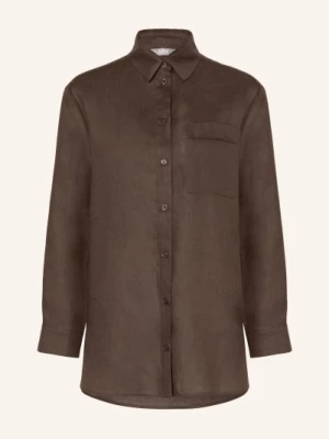 Obrázek produktu Mm By Max Mara Košile Filo Z Lnu tmavě hnědá