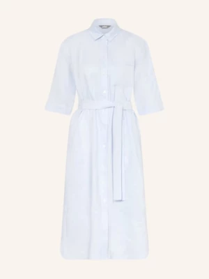Obrázek produktu Mm By Max Mara Lněné Šaty Tabella tmavě modrá