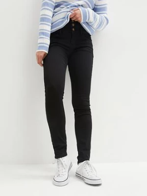 Obrázek produktu Modelujące dżinsy termiczne o kroju skinny, high waist bonprix