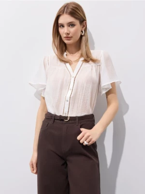Obrázek produktu Mohito - Halenka ze směsi lyocellu - bílá