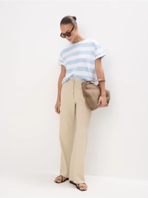 Obrázek produktu Mohito - Letní kalhot s vysokým podílem lnu - béžová