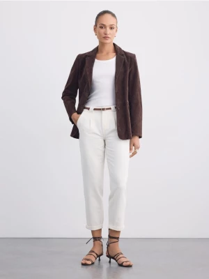 Obrázek produktu Mohito - Pánské jeans kalhoty & pásek - krémová
