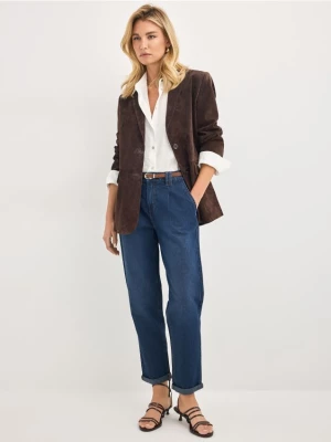 Obrázek produktu Mohito - Pánské jeans kalhoty & pásek - námořnická modrá