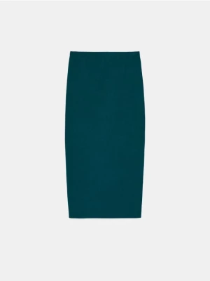 Obrázek produktu Mohito - Pletená midi sukně - tmavě zelená