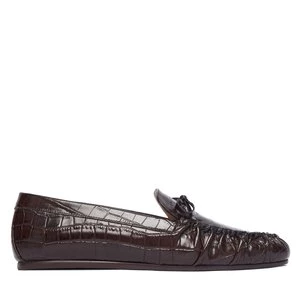 Obrázek produktu Mokasíny Stuart Weitzman Britt Bow SM416 Tmavě hnědá