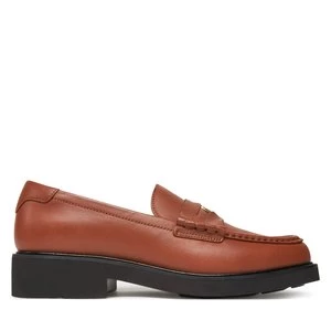 Obrázek produktu Mokasíny Tommy Hilfiger Crest Squarish Toe Penny Loafer FW0FW08633 Hnědá