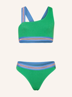 Obrázek produktu Molo Bustier Bikiny Nicola S Uv Ochranou 50+ zelená / fialová / zlatá