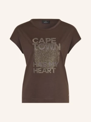 Obrázek produktu Monari Tričko S Ozdobnými Kameny tmavě hnědá